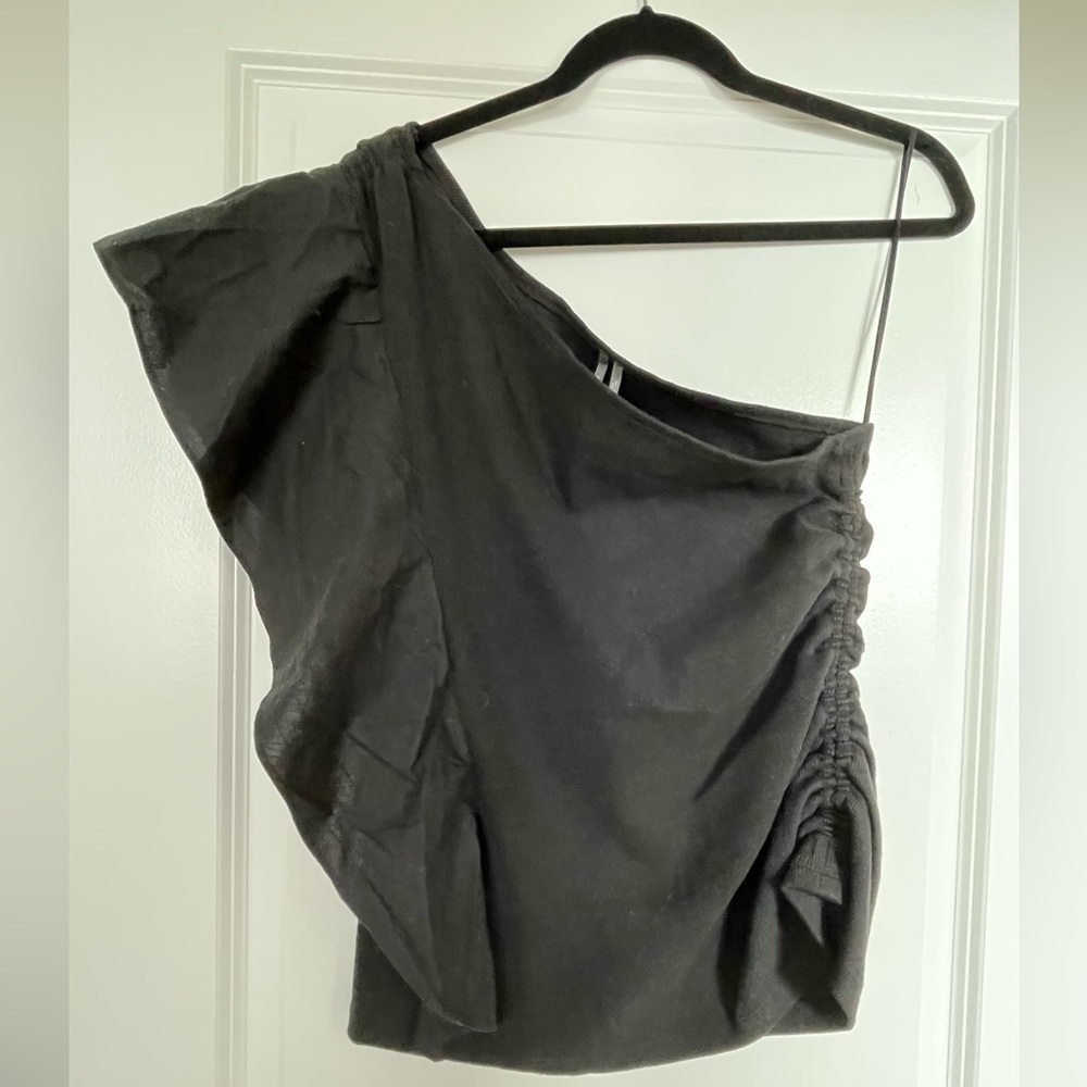 Anthropologie one shoulder top